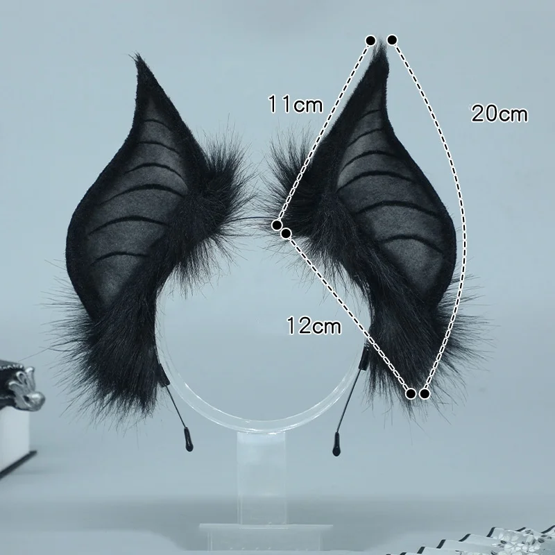 Halloween headdress cos show accessories bat animal ear headband dress up hair band hair accessories