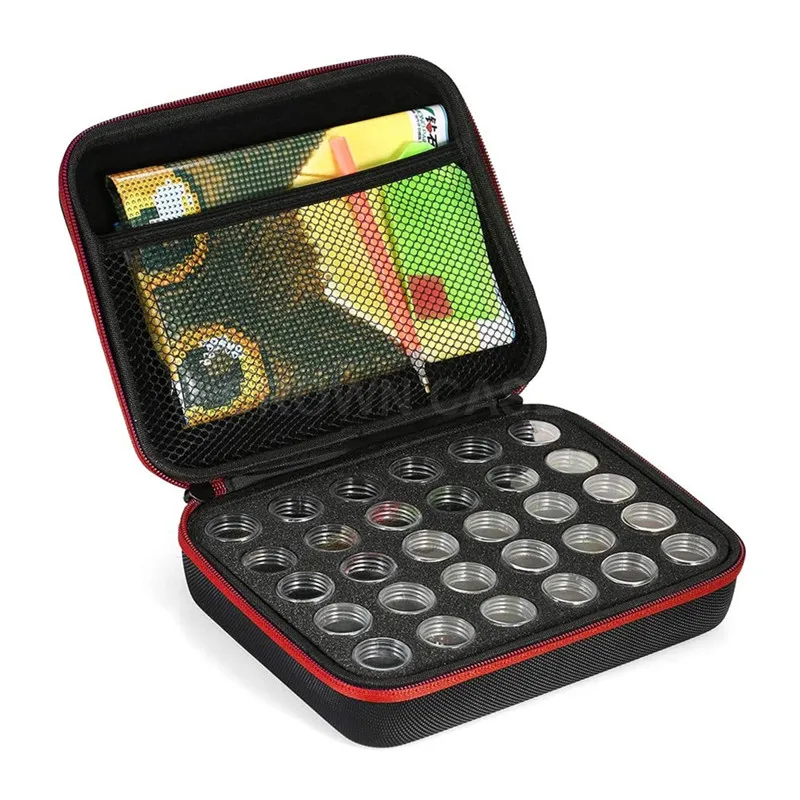 Custom EVA Diamond Painting Accessory Organizer Box, Diamond Embroidery Storage Carrying Case