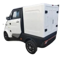  SX-J2C 2021 Hot sale Eec&Coc Certificate electric mini four wheel car Fast food delivery truck for
