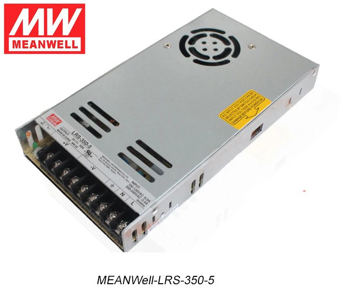 Mean Well импульсный источник питания LRS-350-5 led дисплей мощность 5V60A