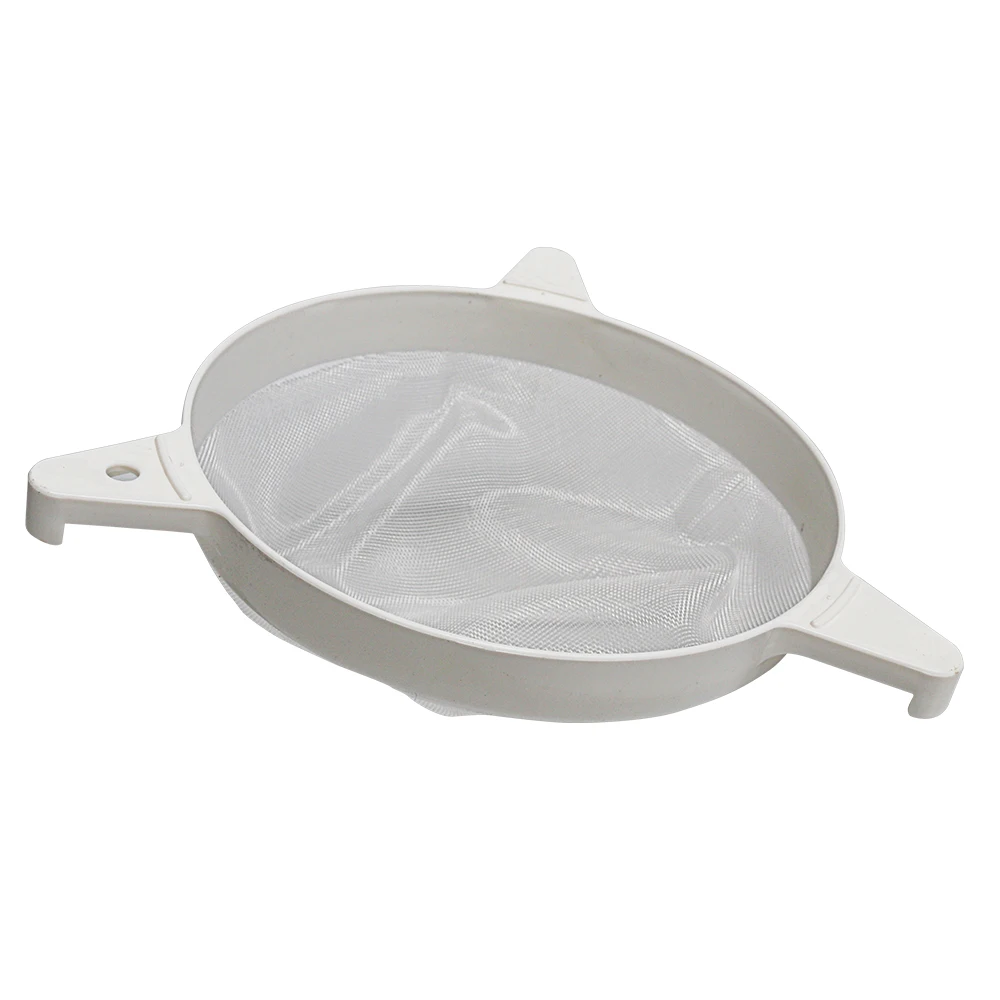 Nylon double honey filter Stainless Steel Net Honey Strainer With 3 Stand