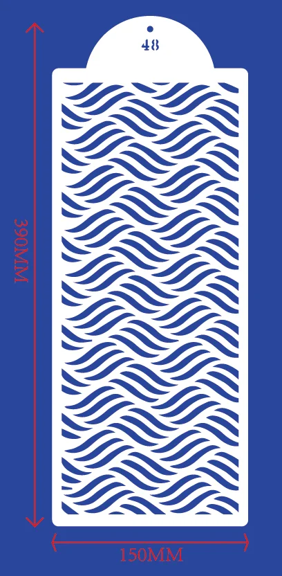 Fondant Cake Mesh Stamps Stencils For DIY Craft Making Wedding Cake Design Plastic Spray Template Cookie Painting Mold