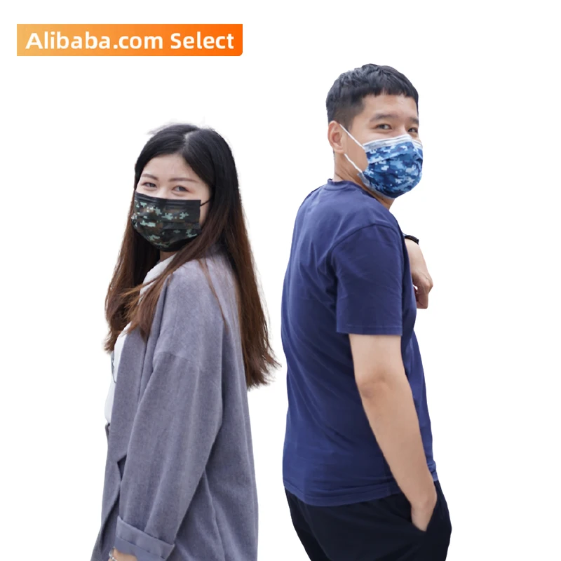 Camouflage masks fashion protective masks disposable mask