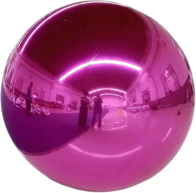 Inflatable Mirror Ball  Big Shiny Balls Airtight Giant Balloon For Events and party and Wedding Decoration