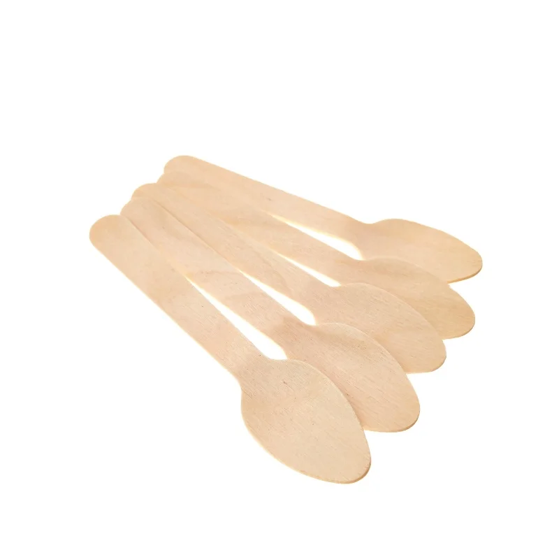 Wholesale Tasting Disposable Wooden Ice Cream Scoop In Bulk