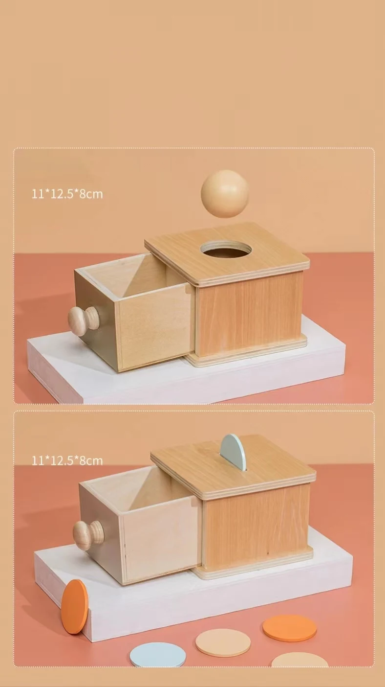 2024 new arrivals fidget toys 3d wooden toys montessori early education kids toys for 0-1 years old child