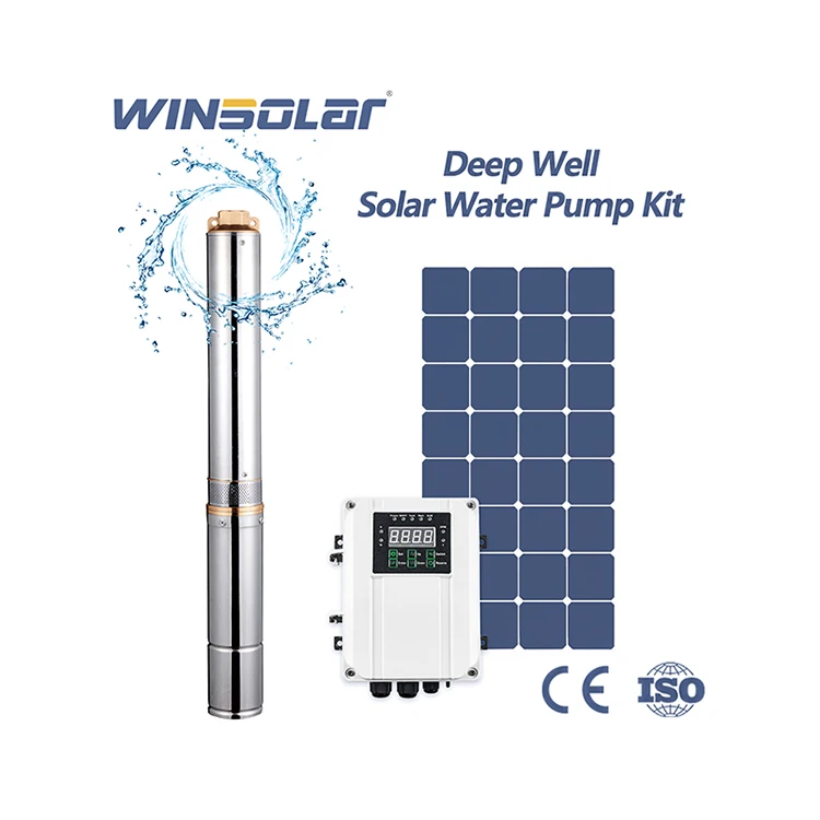 WINSOLAR насосная система погружная Солнечная энергия водяные насосы набор насосов для сельского хозяйства