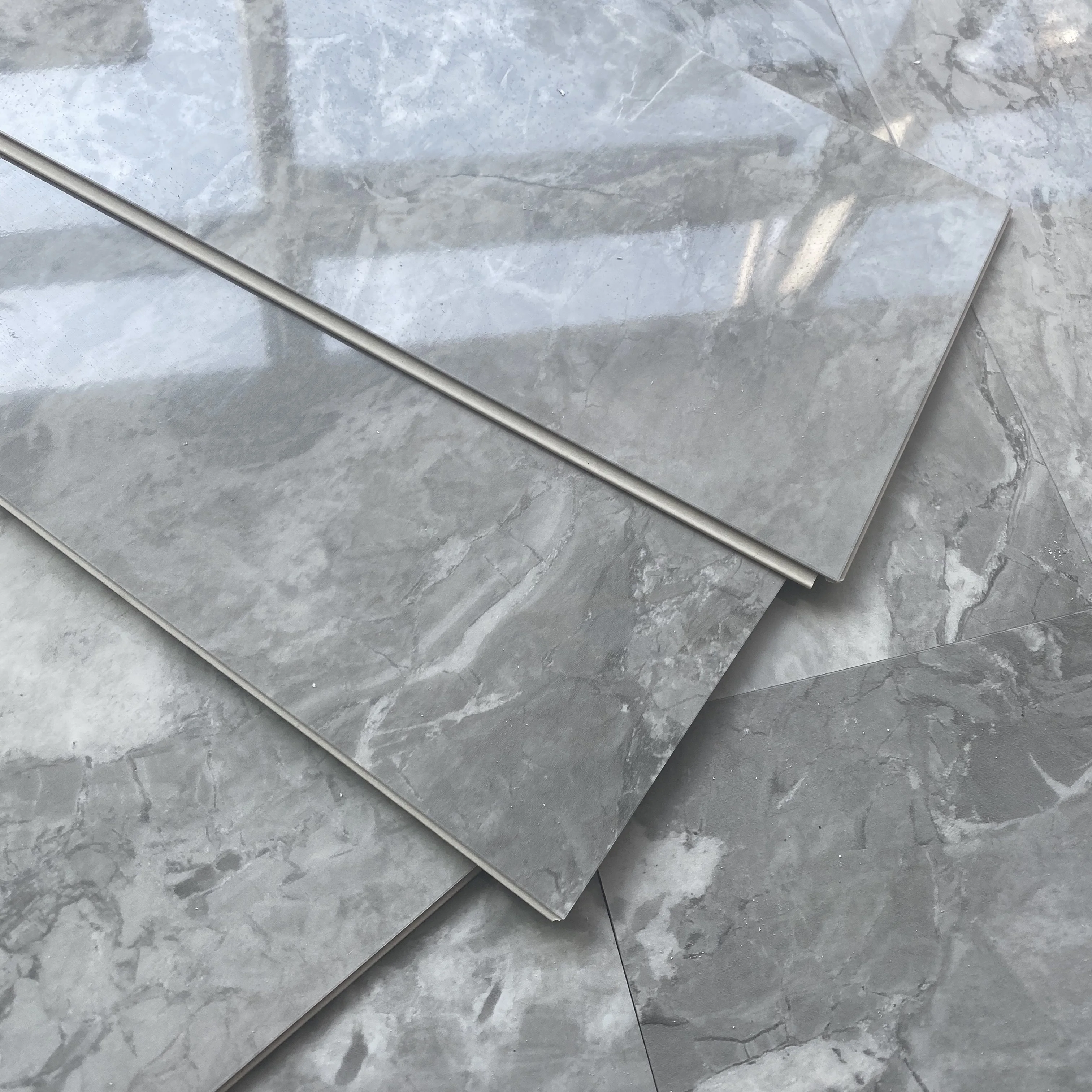 High glossy vinyl flooring spc flooring