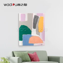 China Factory High Quality Modern Design Abstract Large Paintings 100% Handmade Wall Art Wholesale