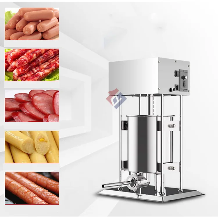 Hydraulic automatic vacuum sausage filler stuffer machine filling sausage