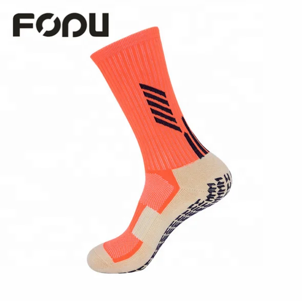 Compression Anti Skid Grip Sport Socks Non-Slip Grip Socks for Pilates Trampoline Jump Socks