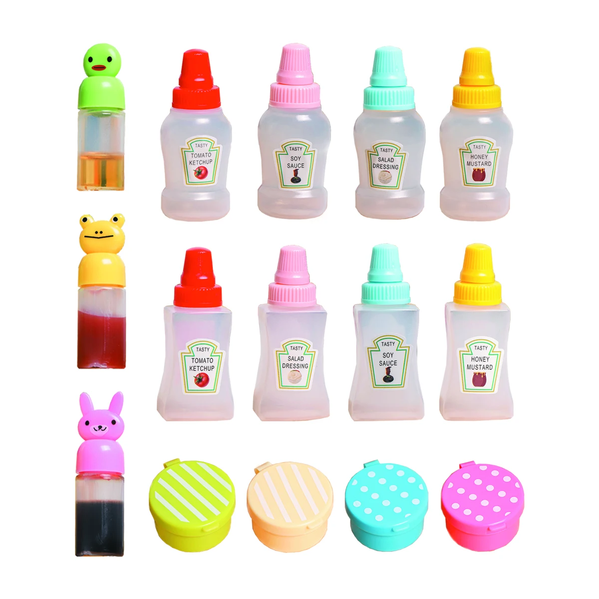 Small Sauce Containers Mini Sauce Bottle Squeeze