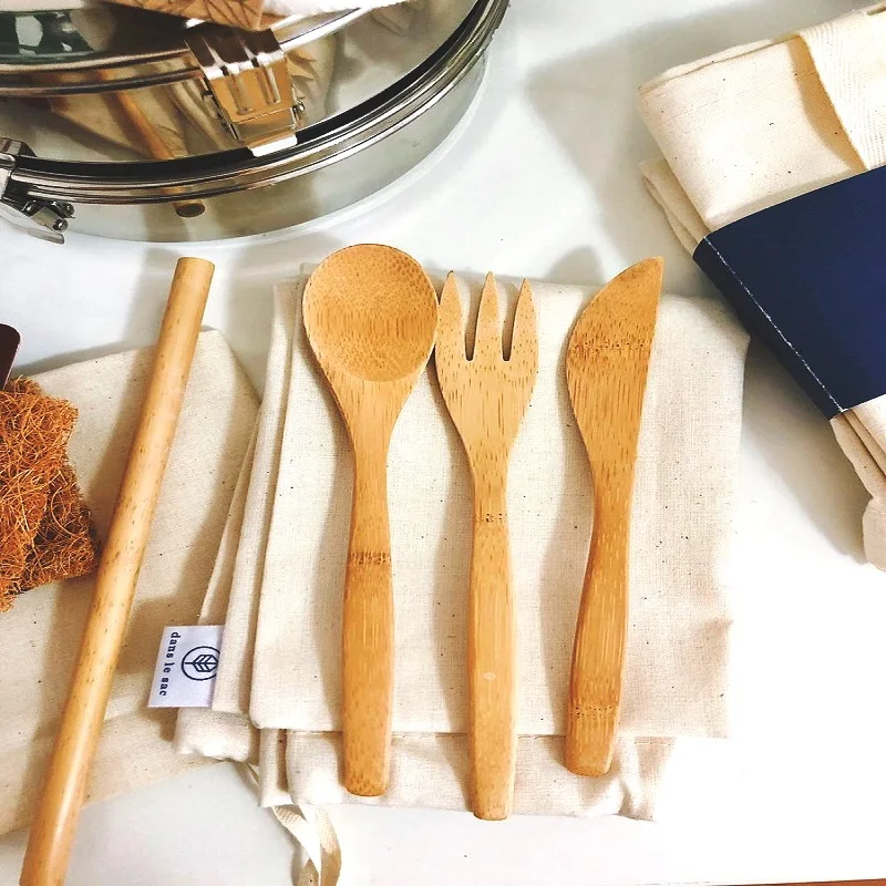 Vietnam factory for high quality COCONUT CUTLERY SET/ COCONUT WOODEN KITCHEN TOOLS