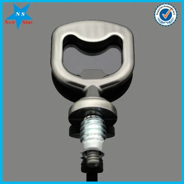Promotional custom metal screw bottle opener parts
