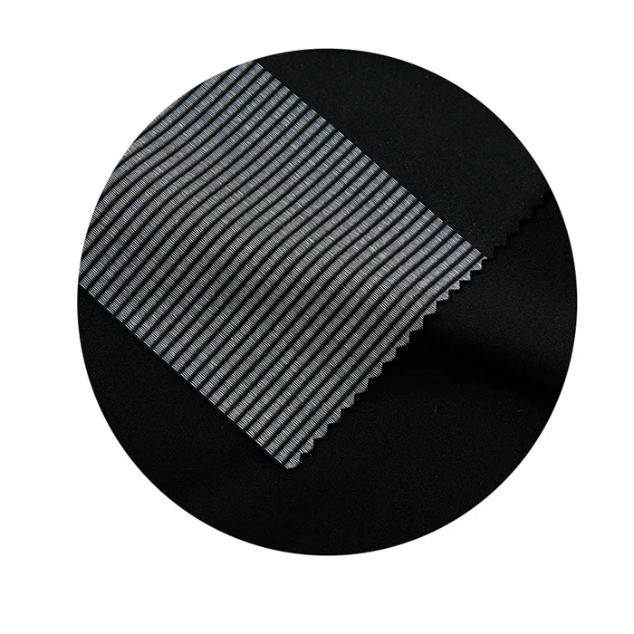 Cycling clothing non-slip cloth double sided polyester horizontal strip one anti-slip fabric