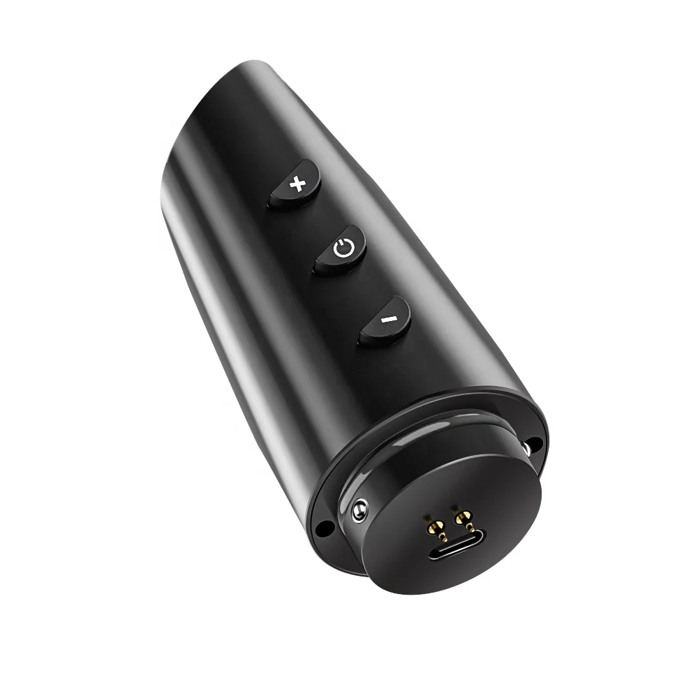 Custom logo rotary permanent make up pen kit cordless tattoo machine with battery and RCA