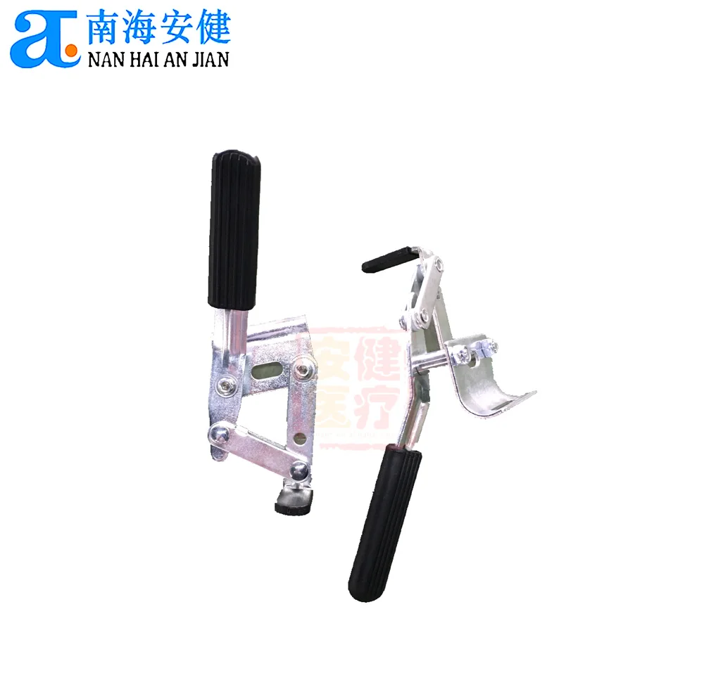 wheelchair parts accessories steel aluminum brake on rear wheel
