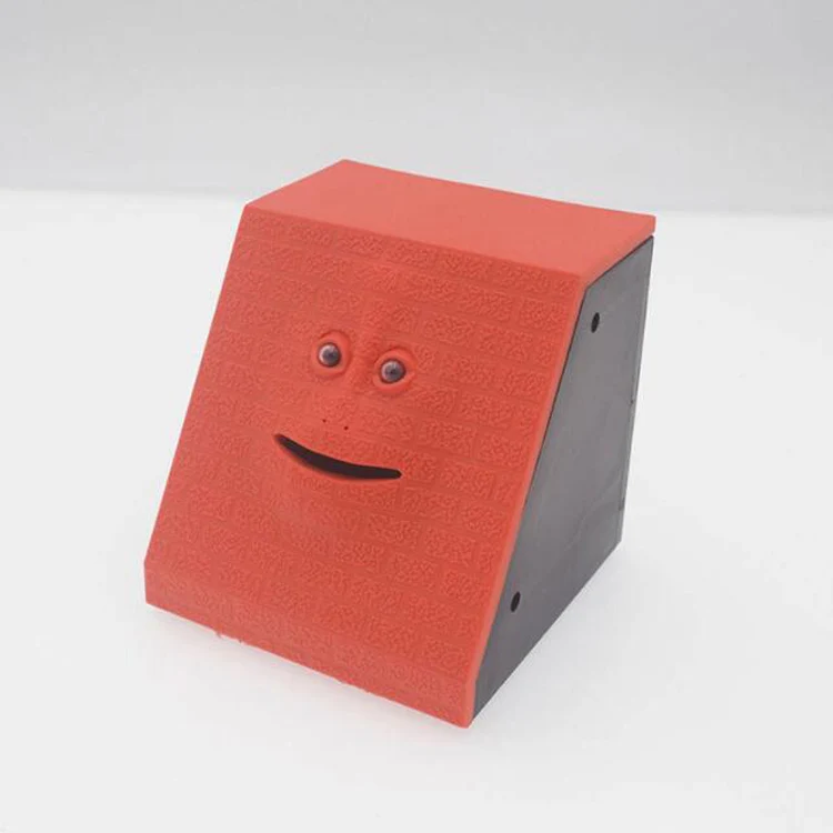 Personalized Kids Toys Automatic Money Bank Box Novelty Face Eating Coin Saving Safe Deposit Digital Cash Piggy Banks