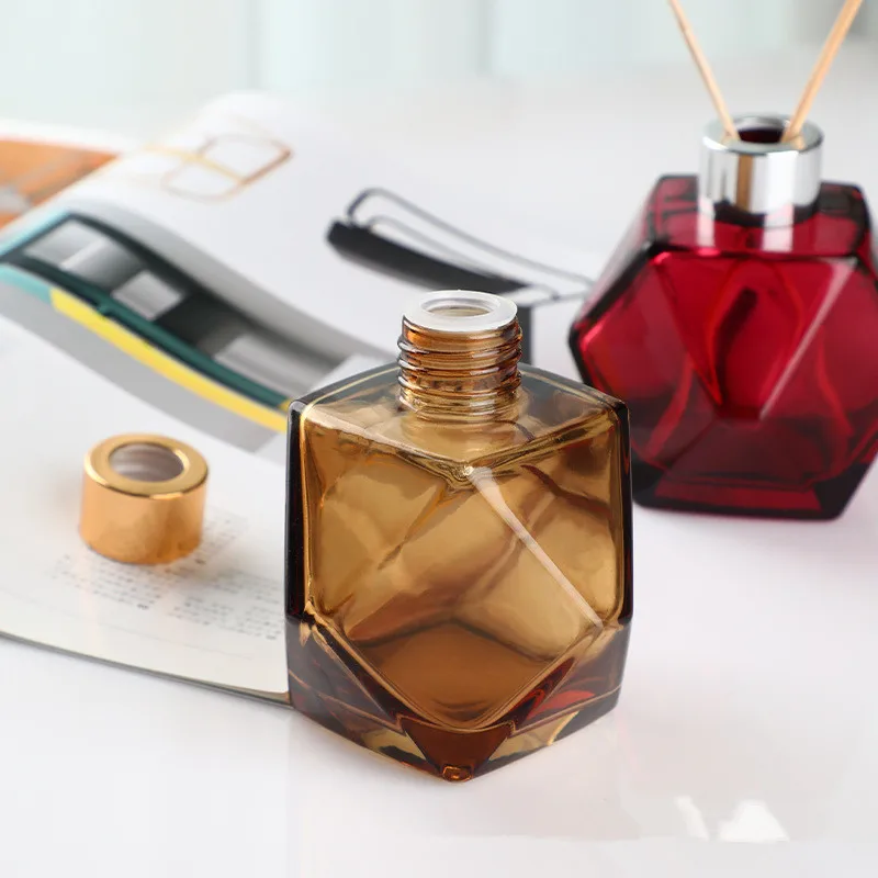 In stock 100ml 200ml aroma glass bottle Aromatherapy bottle perfume diffuser bottle