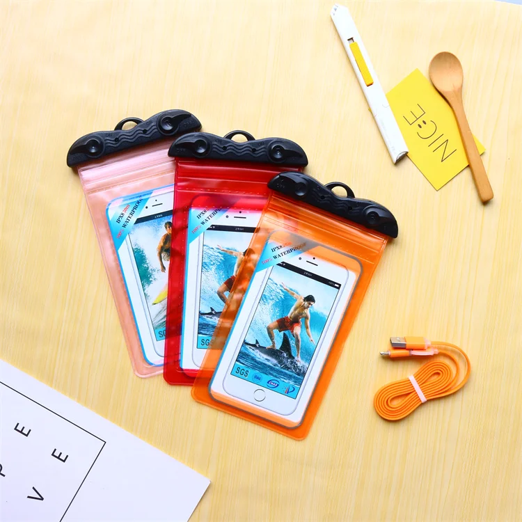 Binkey brand wholesales waterproof packaging custom iphone 14 pro max waterproof mobile phone bag pouch