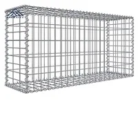 china factory supply 4.0mm Galvanized Steel Welded Gabion Box Retaining Wall Gabion Basket 2*1*1m Gabion Mattress