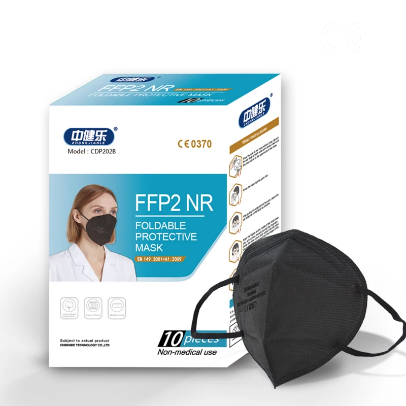 ZHONGJIANLE 5 Layer KN95 CE 2163 Anti Dust Disposable Cubrebocas Mascarillas Facemask FFP3 FFP2 Face Mask