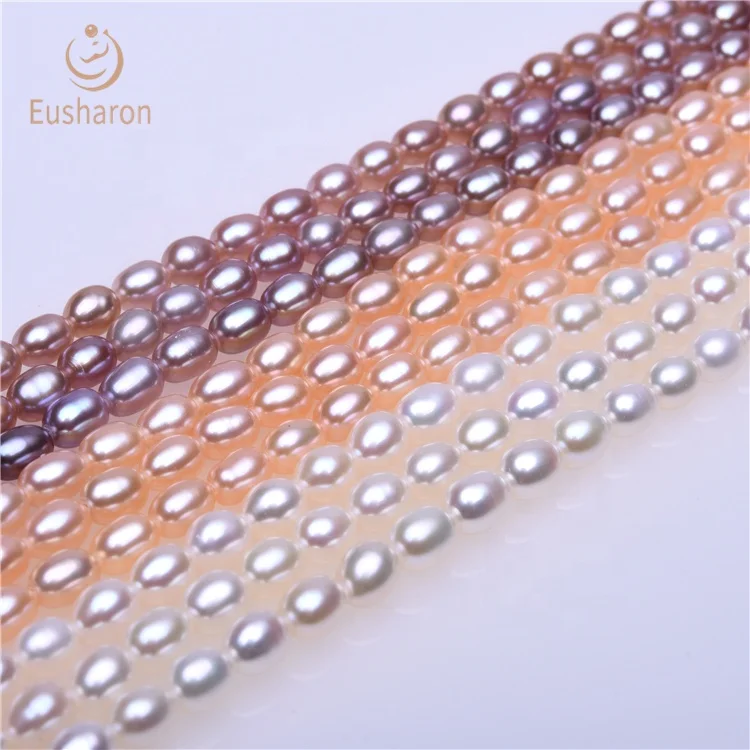
3-4-mm Wholesale Real Natural Cultured Freshwater Natural Pearl Price With Hole 