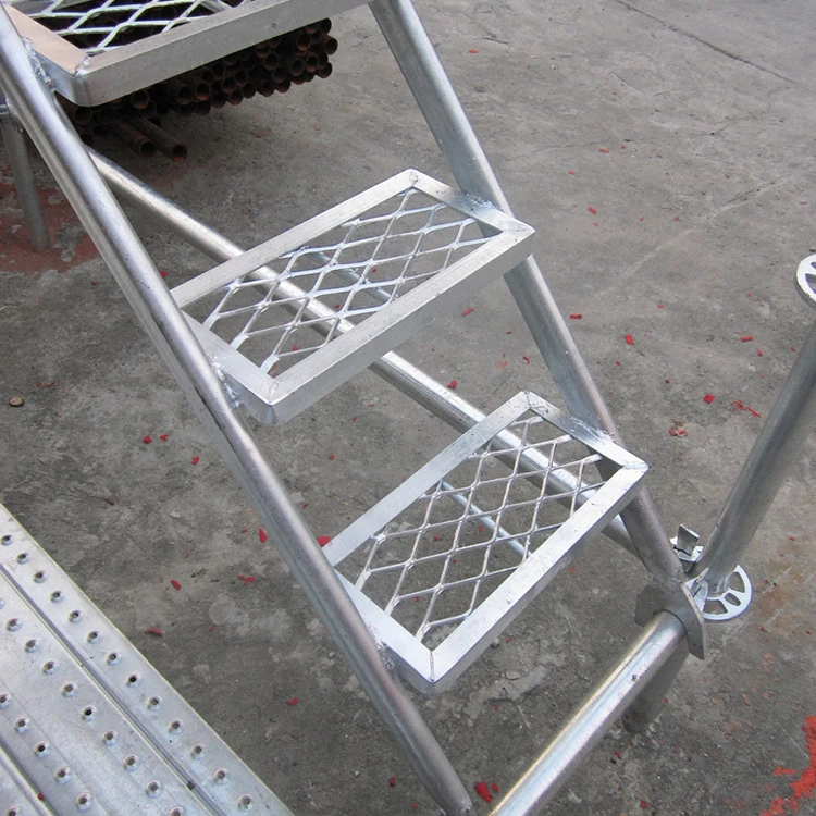 Wholesales Building Construction Material Scaffold Ladder Beam Capacity Scaffold Stairs Ladder With Hook
