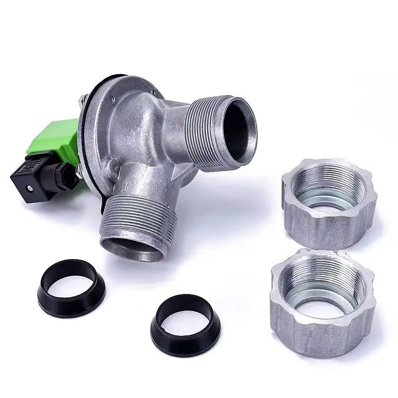 Dmf Series Direct Acting Right Angle Pulse Valve New Pneumatic Dust Diaphragm Solenoid Pulse Valve For Manufacturing Plant