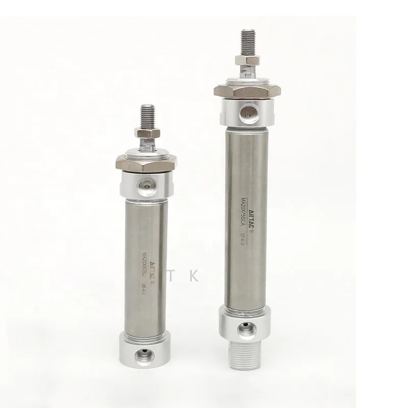 AirTAC MA16 Series Stainless Steel Double Acting  Mini Pneumatic Cylinder