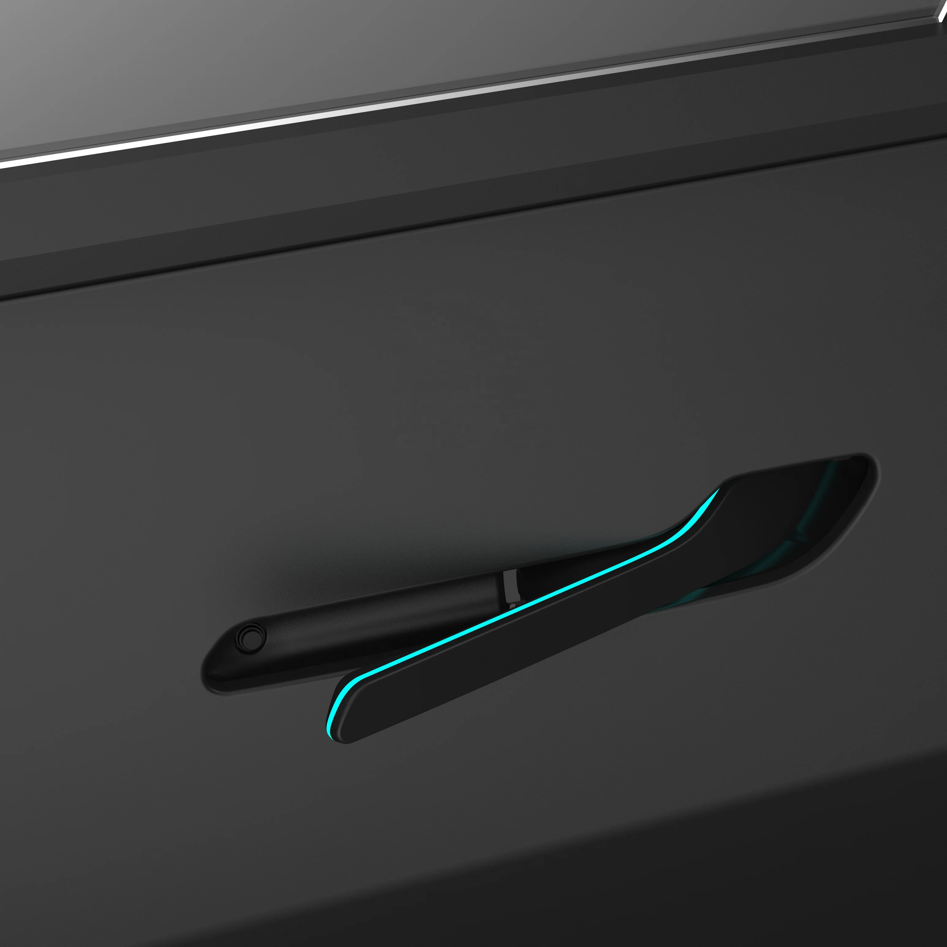 Высококачественный замок ручки передней задней двери привода для модели Telsa Y Model 3