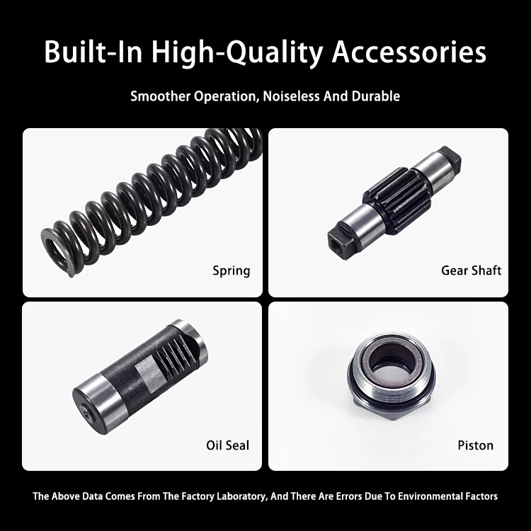 Listed Commercial Door Closer 60-80KG  Heavy Duty Adjustable Grade 1 Standard Automatic Door Closer