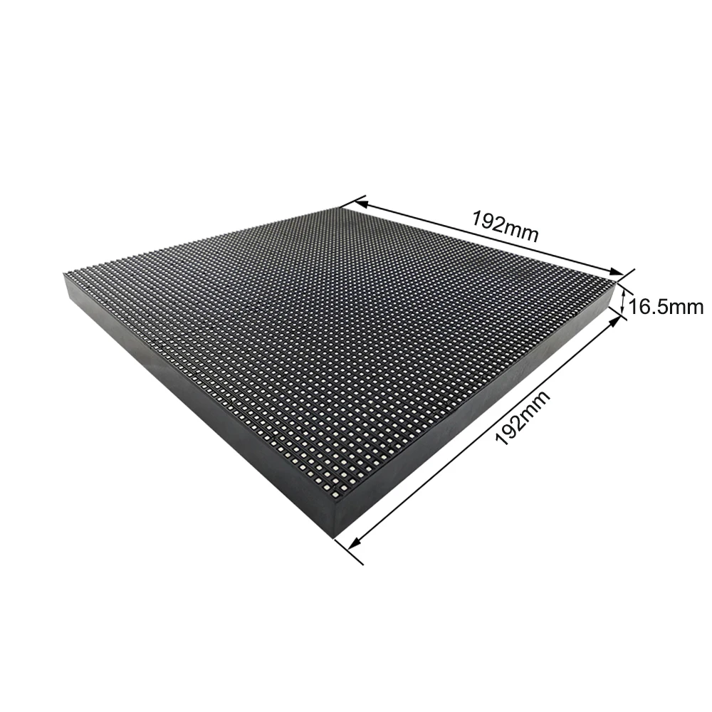 RGB P3 Smd1921 Outdoor Waterproof 192*192mm Led Display Screen Module Led Tv Billboard For Advertising Rental Led Display Panel