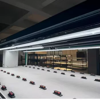 YOPOL H Type Track Lighting New 2024 Toggle Switch Control CCT Track Light Foldable Linear Track Light