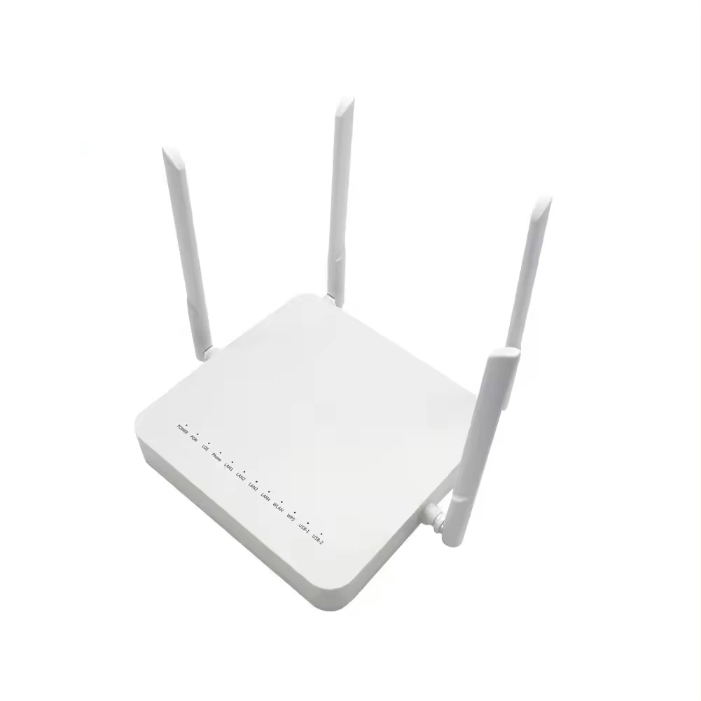 Новый бренд Zte F680 4ge 2 горшки высокочастотный двухдиапазонный Wifi Gpon Ont Onu маршрутизатор zte f680 gpon