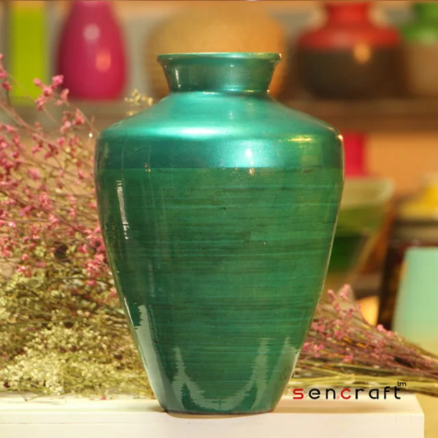 Handicraft Vietnam Bamboo flower vases decoration handmade flower vase floor vases decorative
