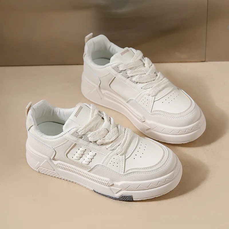 Genuine Leather Customization Ladies Casual Custom Sneakers Female Designer Shoes