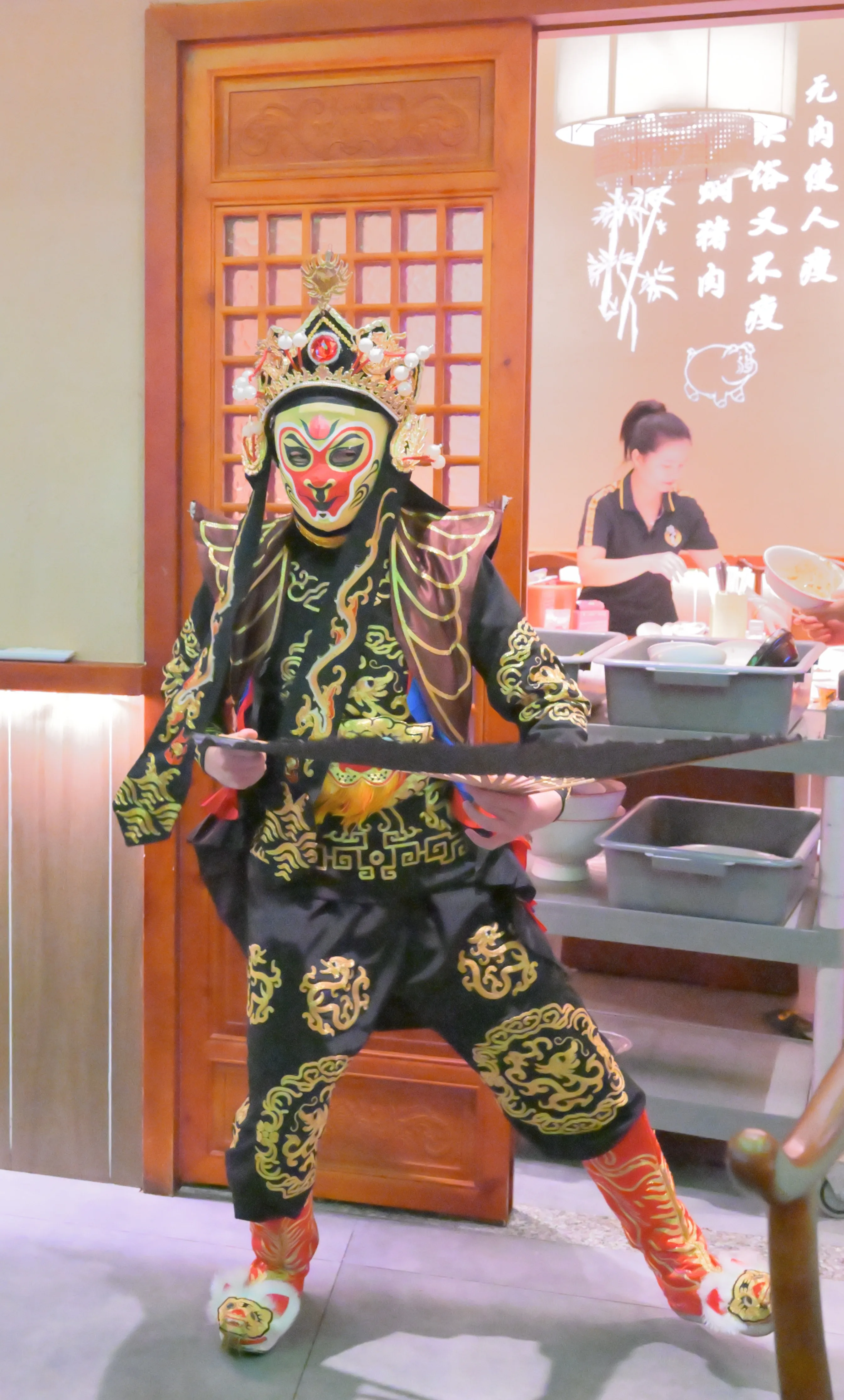 Sichuan opera face changing costume face-changing of Sichuan opera