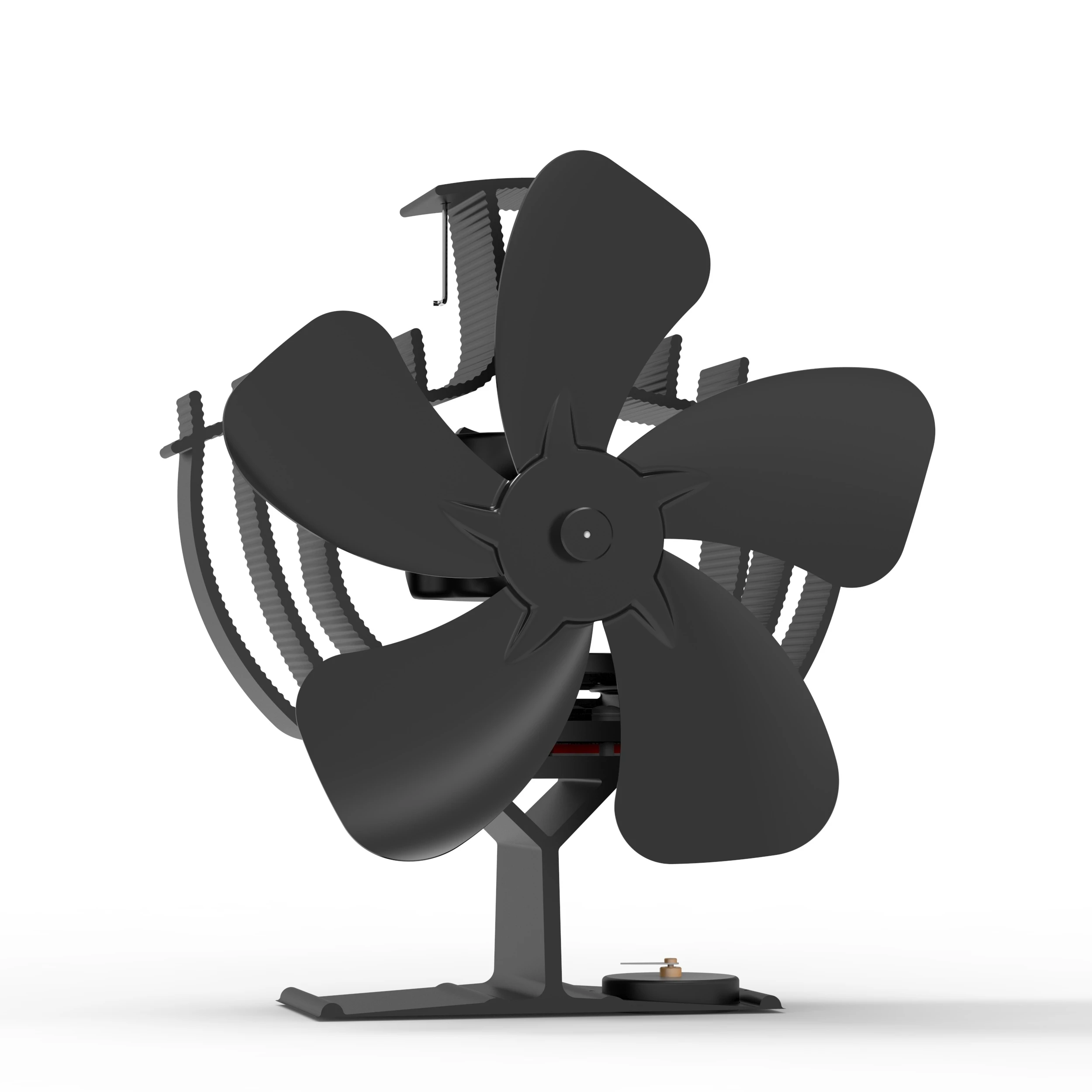 Pioneer large size airflow Fireplace fan Heat powered stove fan Specifically designed for circulate warm air more quuckly