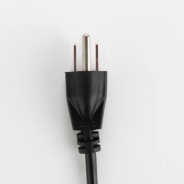 USA 3 pin Laptop Power Cable Lamps Appliances  power cable electrical supplies UK Power Cord Plug