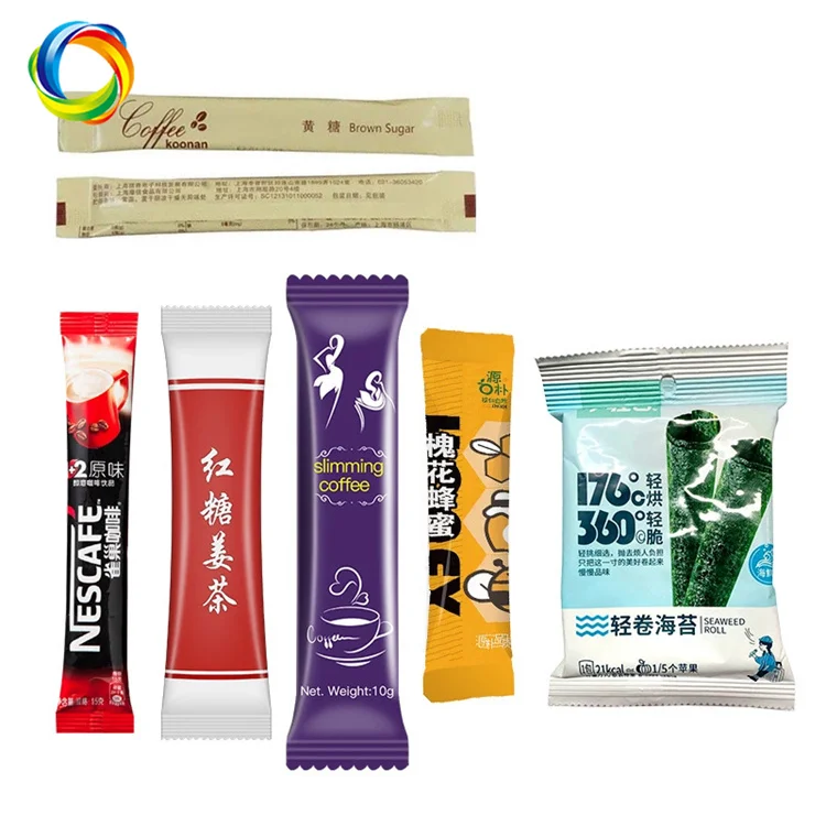 Custom Printing Food Automatic Packaging Roll Film Aluminized Composite Sealing Film Aluminum Foil Packaging Roll Film