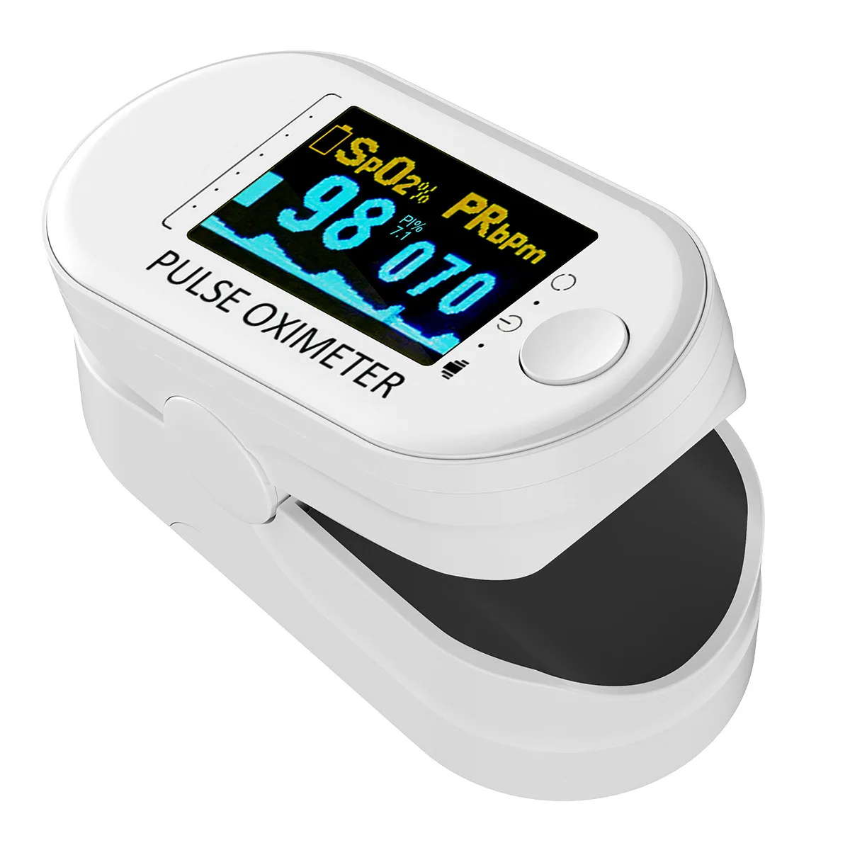 wholesale professional accurate fingertip pulse oximeter pr pi medical portable handheld pulse oximeter
