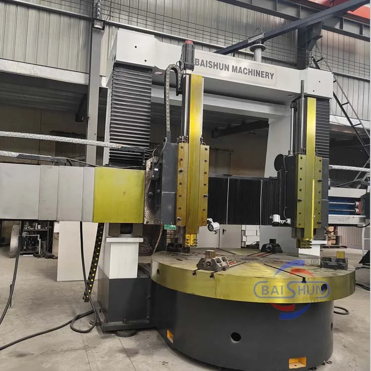 Vertical Brake Drum Cutting CNC Lathe Machine Turning Lathe