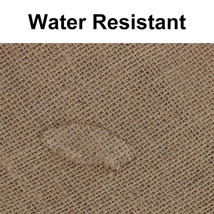 New arrivals customize logo fashion waterproof eco friendly promotional recycled reusable natural large canvas jute bag