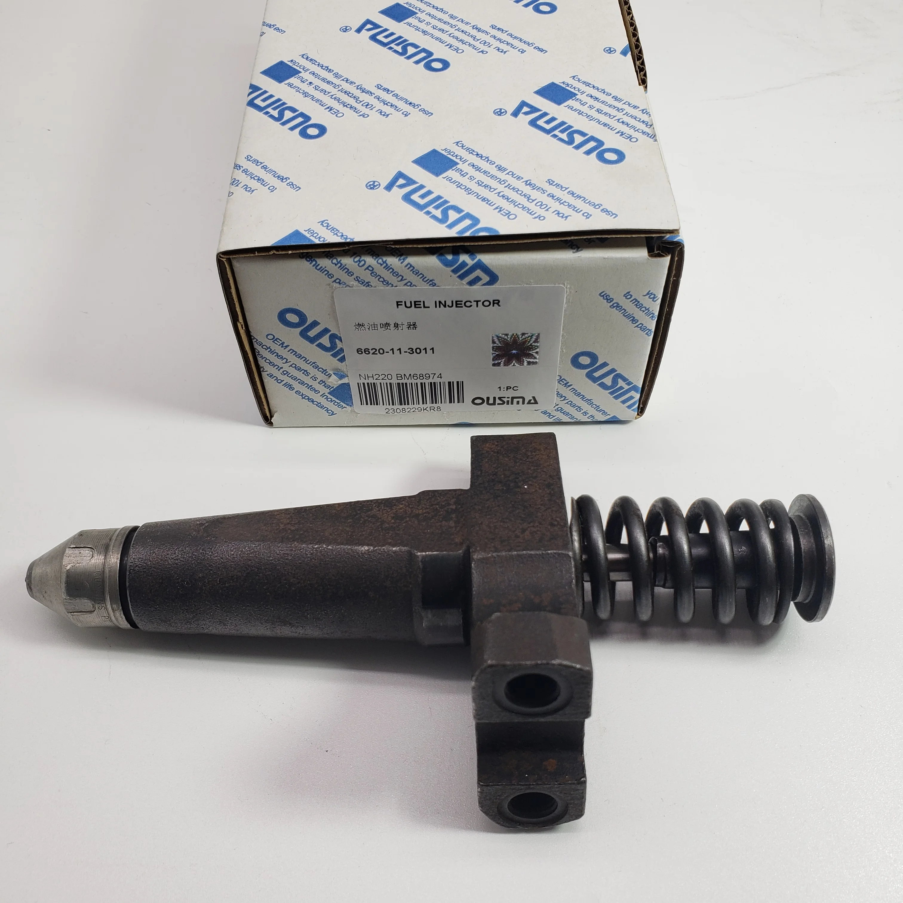 OUSIMA Excavator Fuel Injector 6620-11-3011 For NH220 BM68974