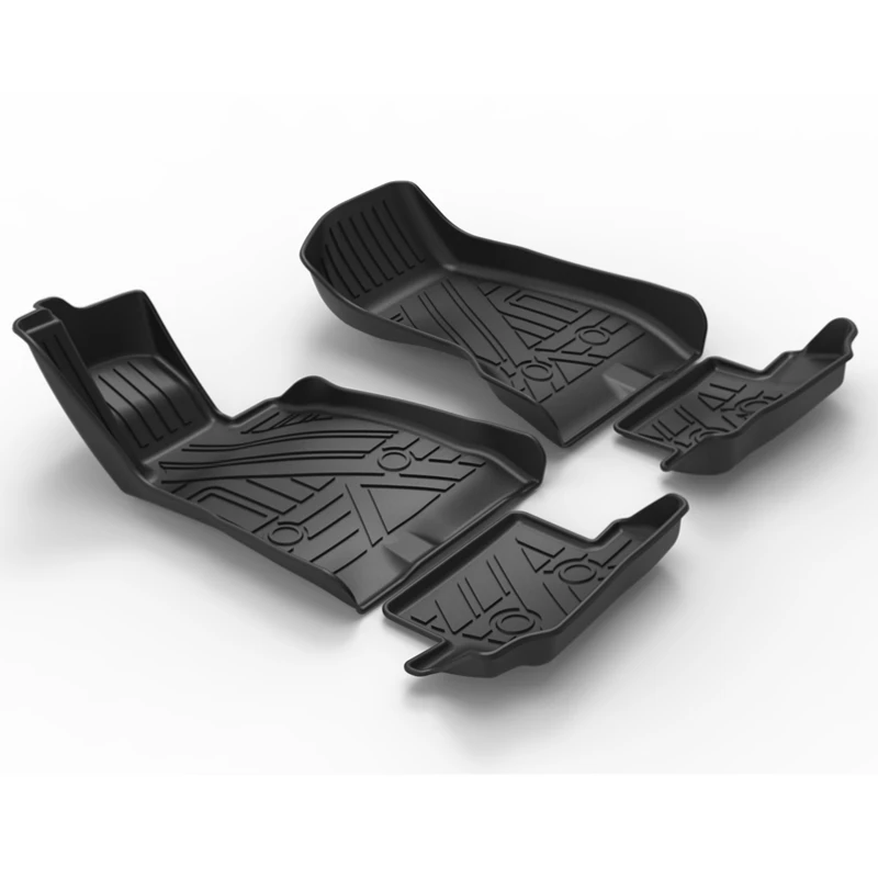 Anti slip 3d TPE floor mat custom chevrolet camaro car floor mats