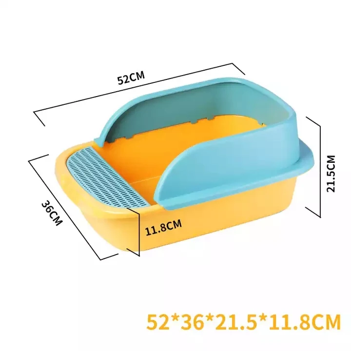 Hot Sale Factory Directly Wholesale Various Colors Self Cleaning Toilet Cat Litter Box Indoor For Cat