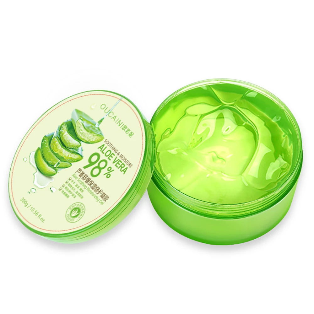 
High Quality Wholesale 100% Natural Organic Aloe Vera Gel For Face Skin Extract Sunburn Soothing Aloe Vera Gel 
