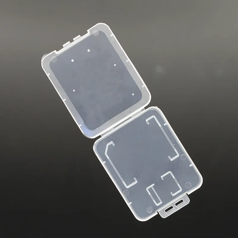 Ceamere SD Card And Micro SD TF Card Blister Packing Mini Plastic PP Case