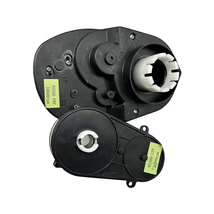 High quality 6V 12V RS550 electric kids ride on car accessories motor reducer gearbox